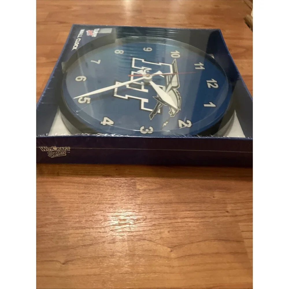 Round Chrome Wall Clock Minnesota Twins 12